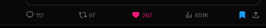 Post metrics: 651K views